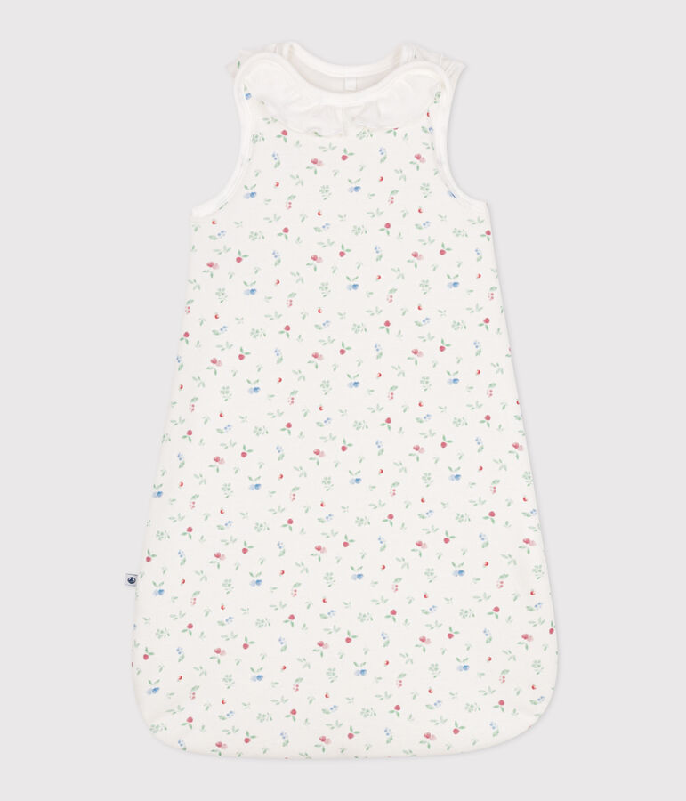 Gigoteuse b&eacute;b&eacute; en coton imprim&eacute; fruits TOG 2 blanc MARSHMALLOW/blanc MULTICO