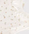 Gigoteuse fleurs en velours bébé TOG 3 blanc MARSHMALLOW/blanc MULTICO