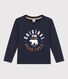 Tee-shirt manches longues en coton enfant garçon