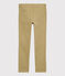 Pantalon slim en serge enfant garçon beige JERRYCAN