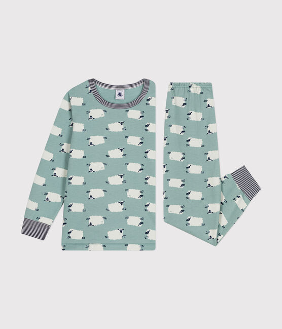 Pyjama en molleton gratté imprimé mouton enfant PAUL/ MULTICO