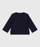 Cardigan bébé en coton épais, motifs cœurs SOIR