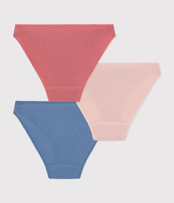 Lot de 3 culottes en coton ajouré femme variante 1