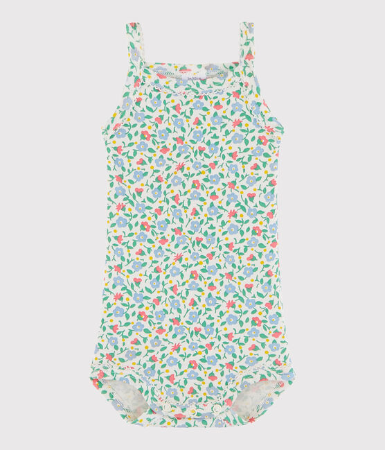 Body à bretelles bébé fille blanc MARSHMALLOW/blanc MULTICO