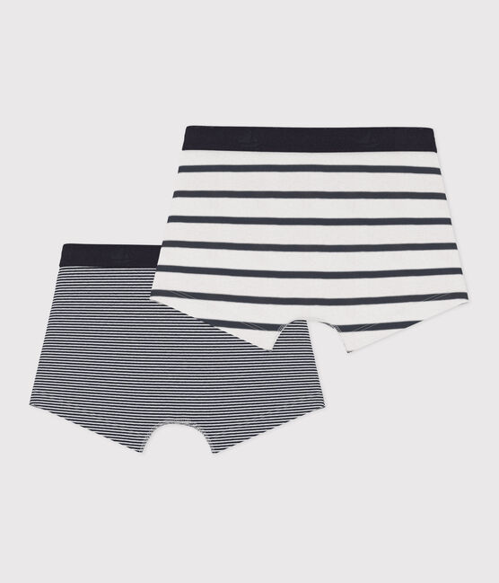 Lot de 2 boxers rayés petit garçon variante 1