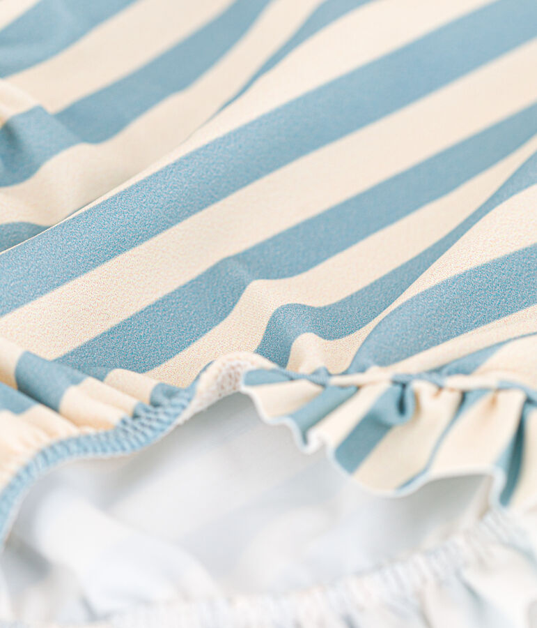 Maillot de bain 1 pi&egrave;ce b&eacute;b&eacute; en mati&egrave;re recycl&eacute;e MIMI/ AVALANCHE