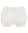 Culotte bloomer bébé fille en lin blanc MARSHMALLOW