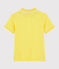 Polo manches courtes enfant garçon jaune RAIPONCE