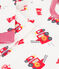 Pyjama tr&egrave;s ajust&eacute; enfant en coton imprim&eacute; pompier blanc/multicouleur