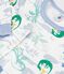 Pyjama enfant en molleton imprim&eacute; dragons blanc/multicouleur