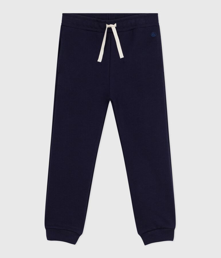 Pantalon de jogging en molleton enfant fille bleu SMOKING