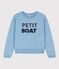 Sweatshirt en molleton Femme bleu AZUL