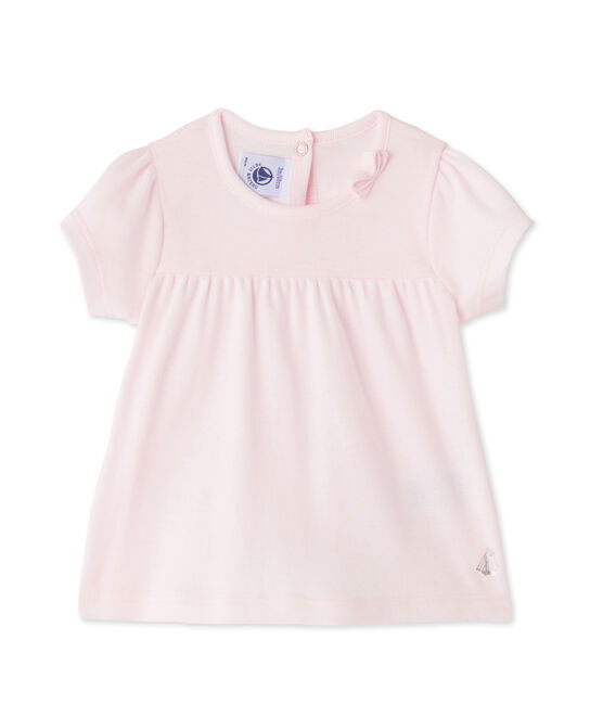 T-shirt bébé fille rose Vienne
