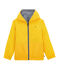 Coupe-vent chaud reversible enfant jaune JAUNE