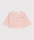 Tee-shirt manches longues en tubique bébé