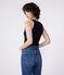 Débardeur l'Iconique en coton femme noir BLACK