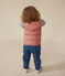 Doudoune sans manches matelassée bébé rose ROSEWOOD