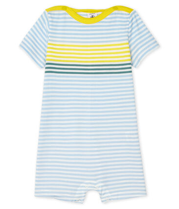 Combicourt bébé garçon rayé