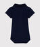 Body col polo bébé garçon bleu SMOKING