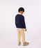 Cardigan en coton enfant garçon bleu SMOKING