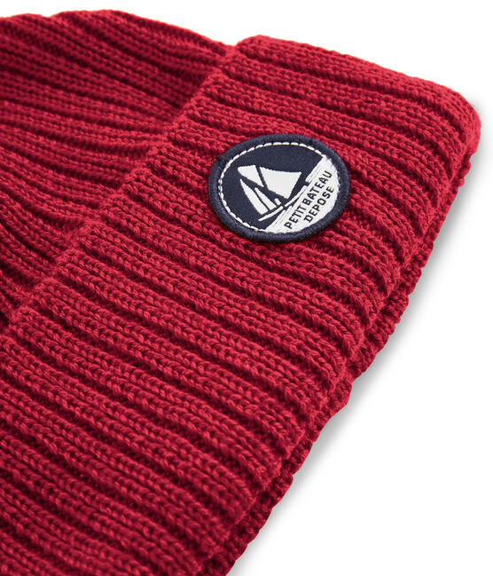 Bonnet enfant mixte rouge TERKUIT