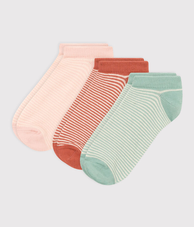 Lot de 3 paires de chaussettes milleraies enfant gar&ccedil;on-fille variante 1