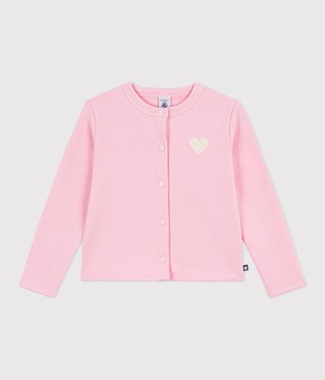 Cardigan enfant en coton uni