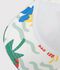 Casquette enfant en coton imprim&eacute; palmiers &eacute;cru/multicouleur