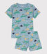 Pyjacourt explorateur en coton enfant