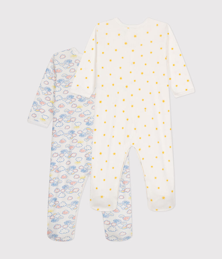 Lot de 2 pyjamas en coton b&eacute;b&eacute; variante 1