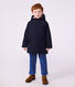 Parka enfant mi-longue unie