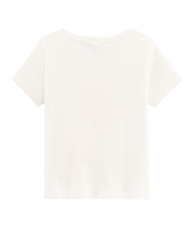 Tee-shirt enfant fille blanc