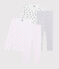 Lot de 2 pyjamas petite fille en coton variante 1