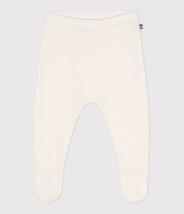 Pantalon bébé en tricot laine et coton