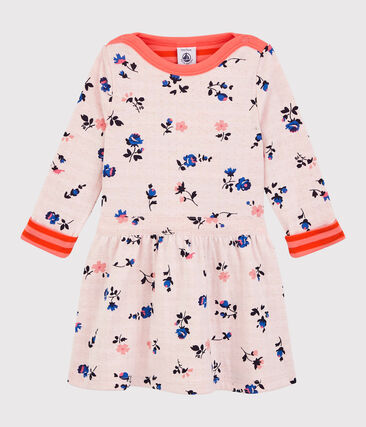 PETIT BATEAU - Robe en coton bébé