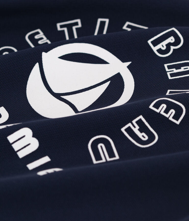 Tee-shirt de sport enfant fille bleu