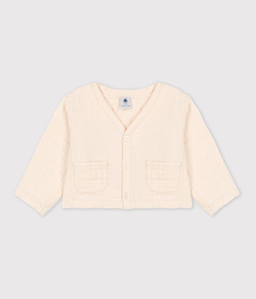 PETIT BATEAU - Cardigan bébé en gaze de coton