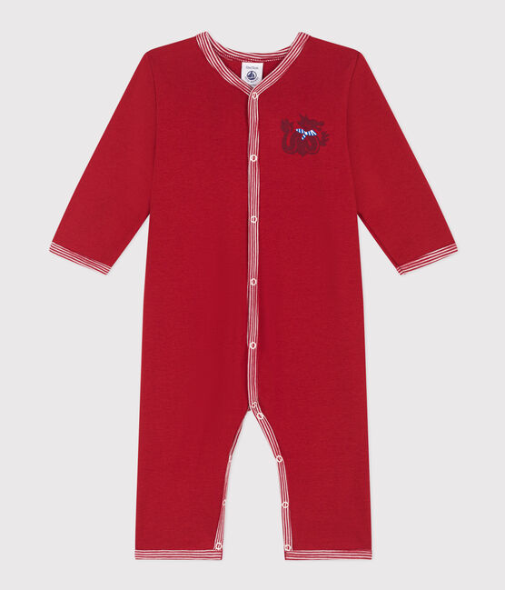 Pyjama bébé sans pieds en coton STOP