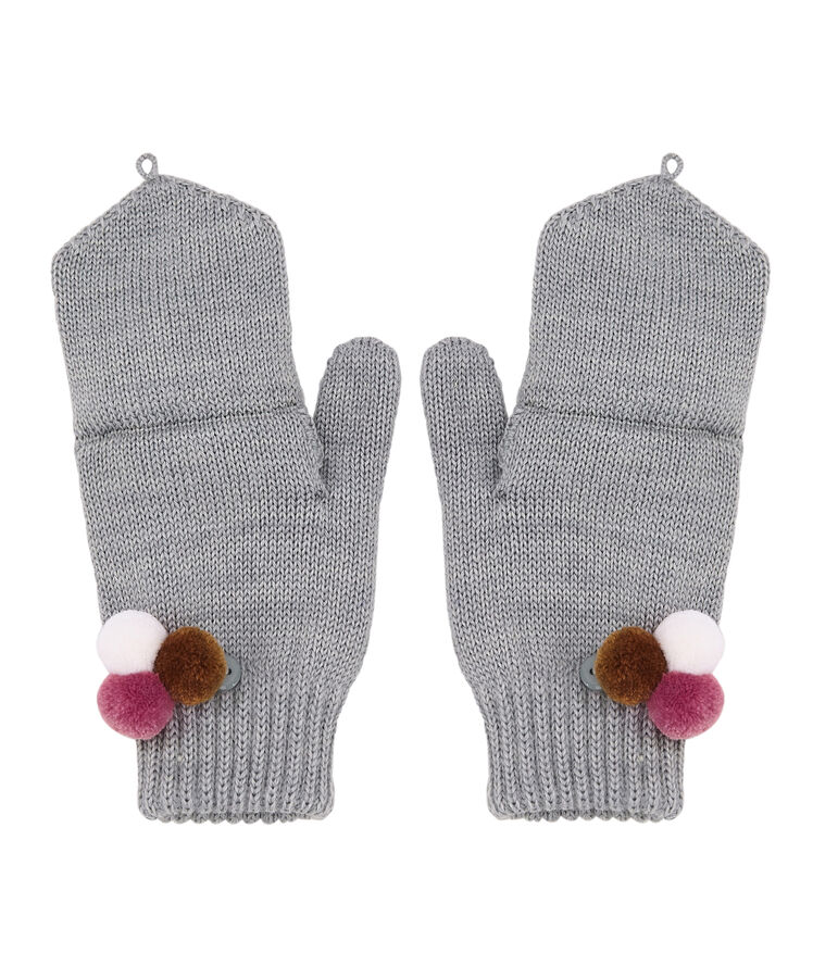 Gants enfant fille gris