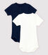Lot de 2 bodies manches courtes bébé