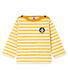 Tee shirt manches longues rayé bébé garçon