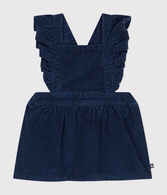 Robe sans manche en velours bébé CREPUSCULE