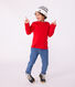 Pull enfant en laine et coton uni