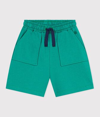 Bermuda short enfant en coton uni