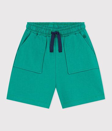 Bermuda short enfant en coton uni