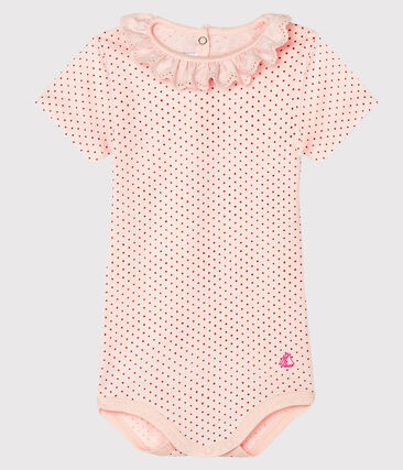 PETIT BATEAU - Body bébé fille à collerette