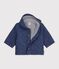 Veste b&eacute;b&eacute; en denim matelass&eacute; brod&eacute; &eacute;toiles bleu