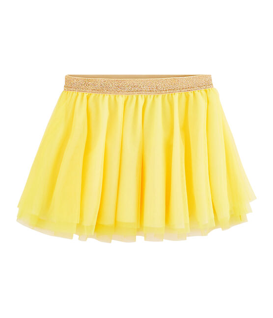 Jupe enfant fille jaune EBLOUIS