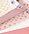 Lot de 5 bodies manches longues fleurs bébé en coton variante 1
