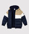 Doudoune enfant garçon bleu SMOKING/blanc MULTICO